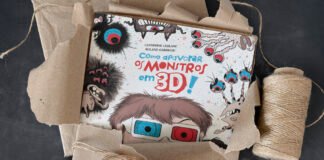 Como apavorar monstros em 3D! diverte crianças leitoras Como apavorar monstros em 3D!