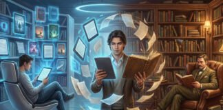 Livros digitais vs. físicos: a Geração Z volta ao papel Livros digitais vs. físicos