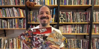 Tiago Palma leva X-Men United a sessão na Oto Livraria Tiago Palma