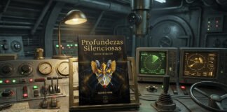 Profundezas Silenciosas: A Garota Que Via Além em livro Profundezas Silenciosas