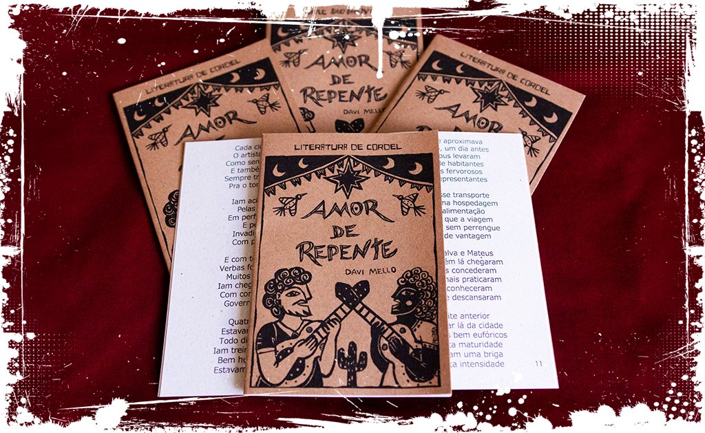 Cordel Amor de Repente, de Davi Mello